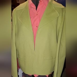 Talbots wool jacket soft sz 14